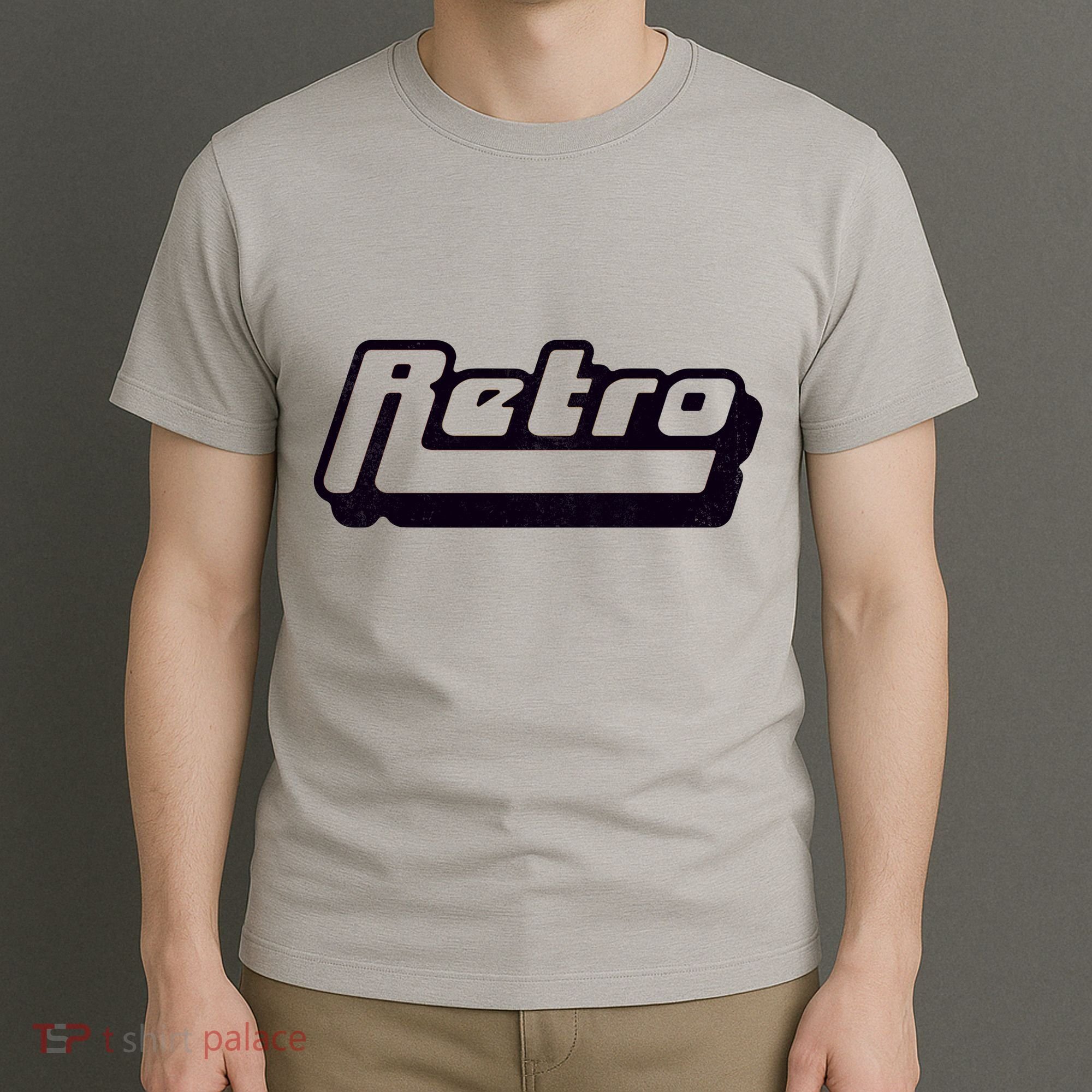 Retro Classic Style Logo T-Shirt