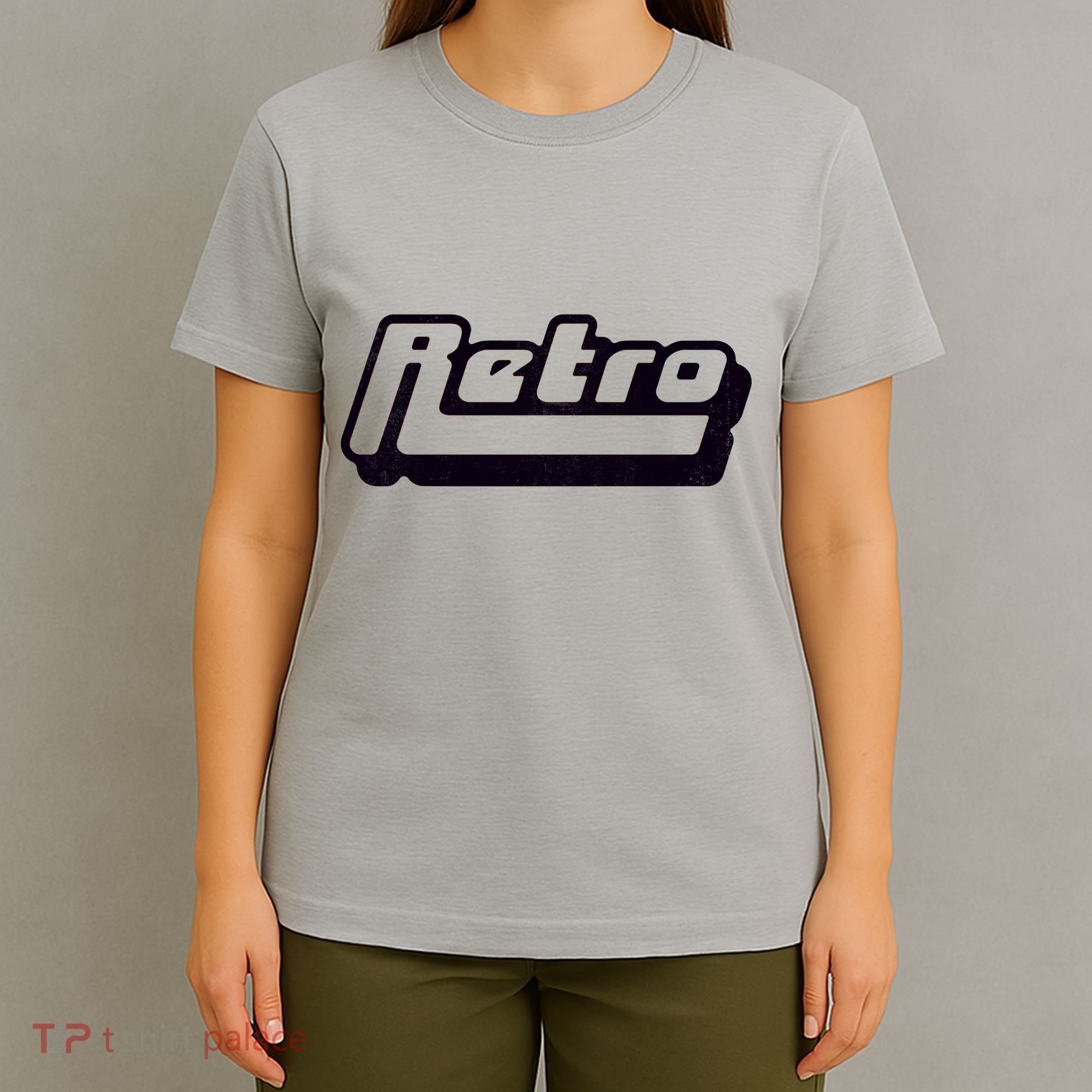 Retro Classic Style Logo T-Shirt