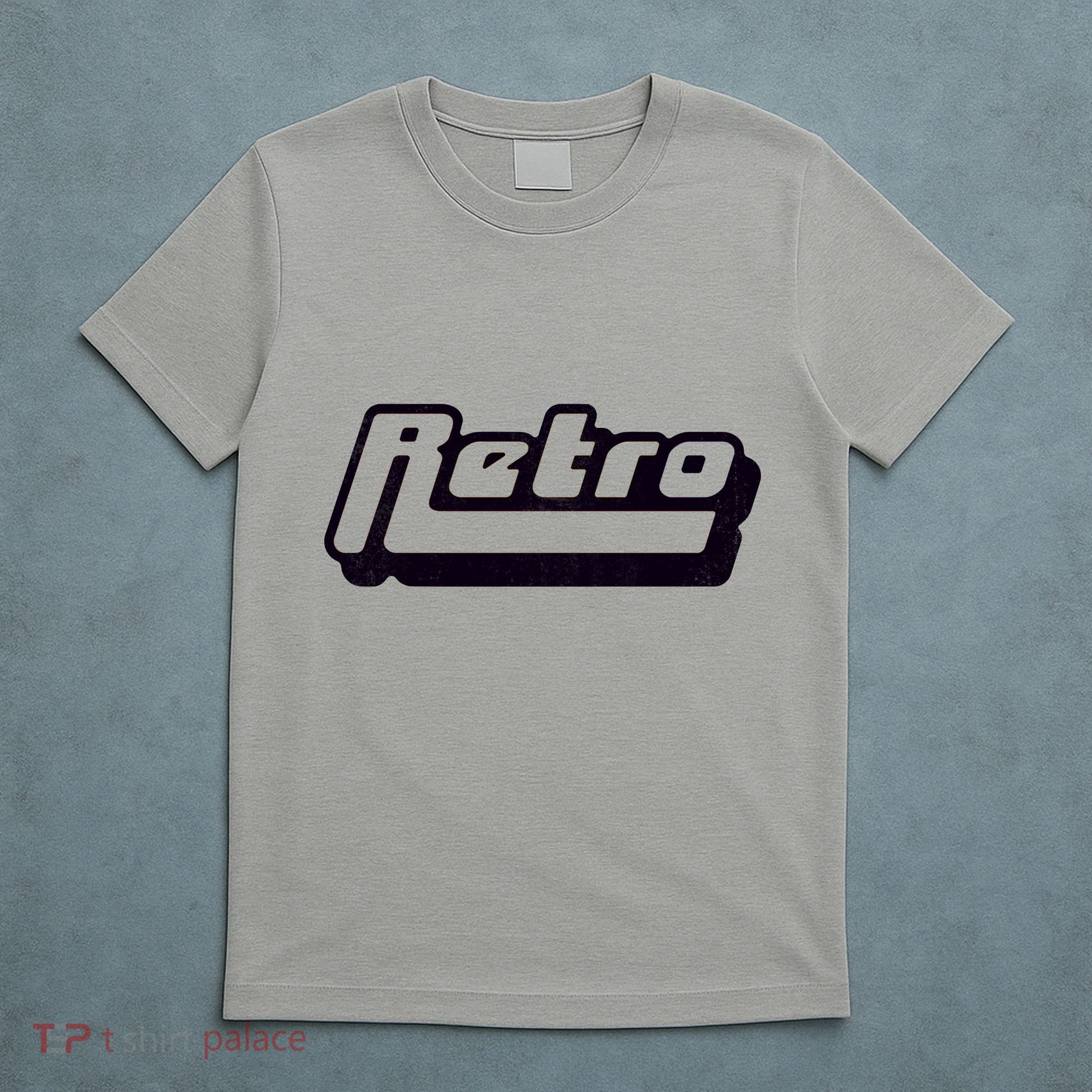 Retro Classic Style Logo T-Shirt
