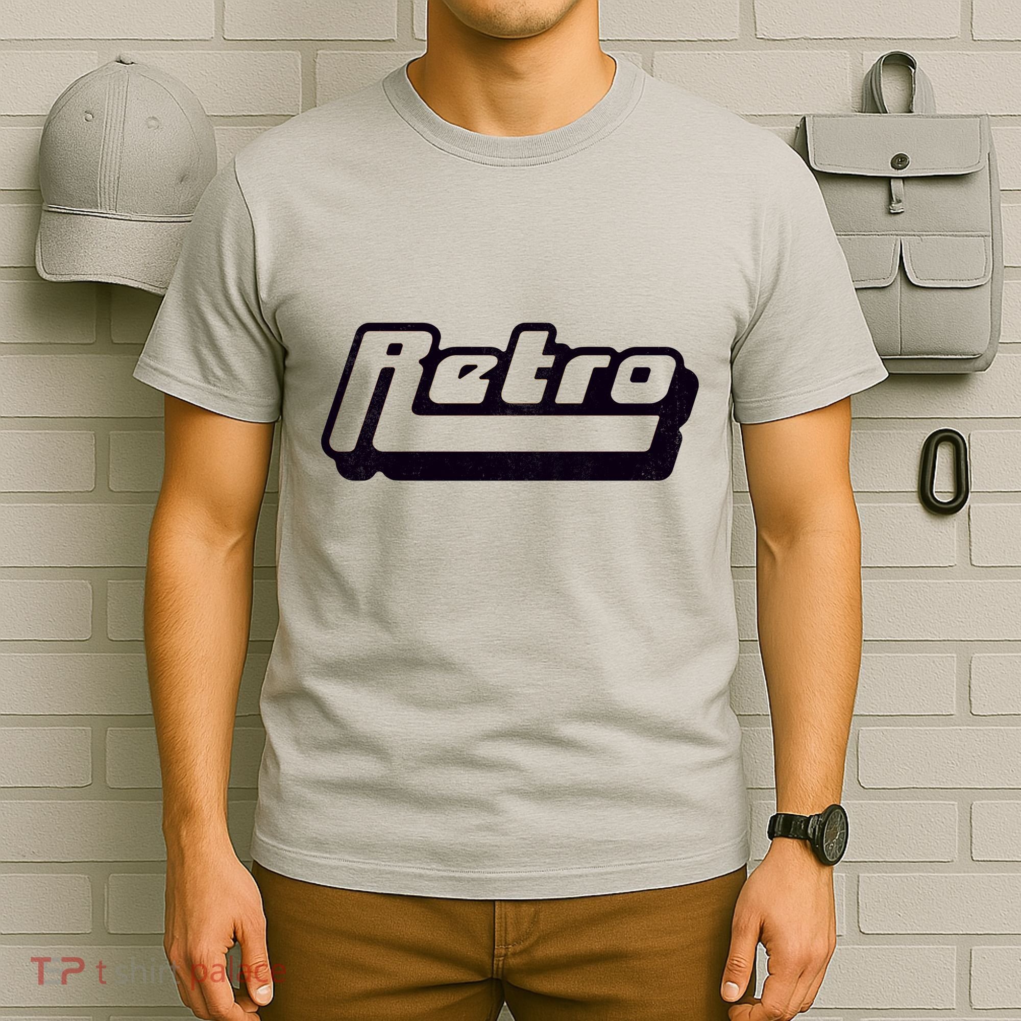 Retro Classic Style Logo T-Shirt