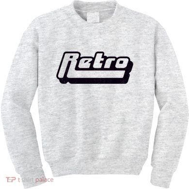 Retro Classic Style Logo Kids Sweatshirt