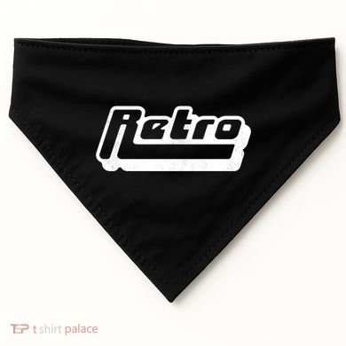 Retro Classic Style Logo USA-Made Doggie Bandana