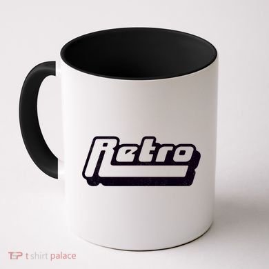 Retro Classic Style Logo Coffee Mug