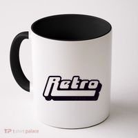 Retro Classic Style Logo Coffee Mug thumb 0