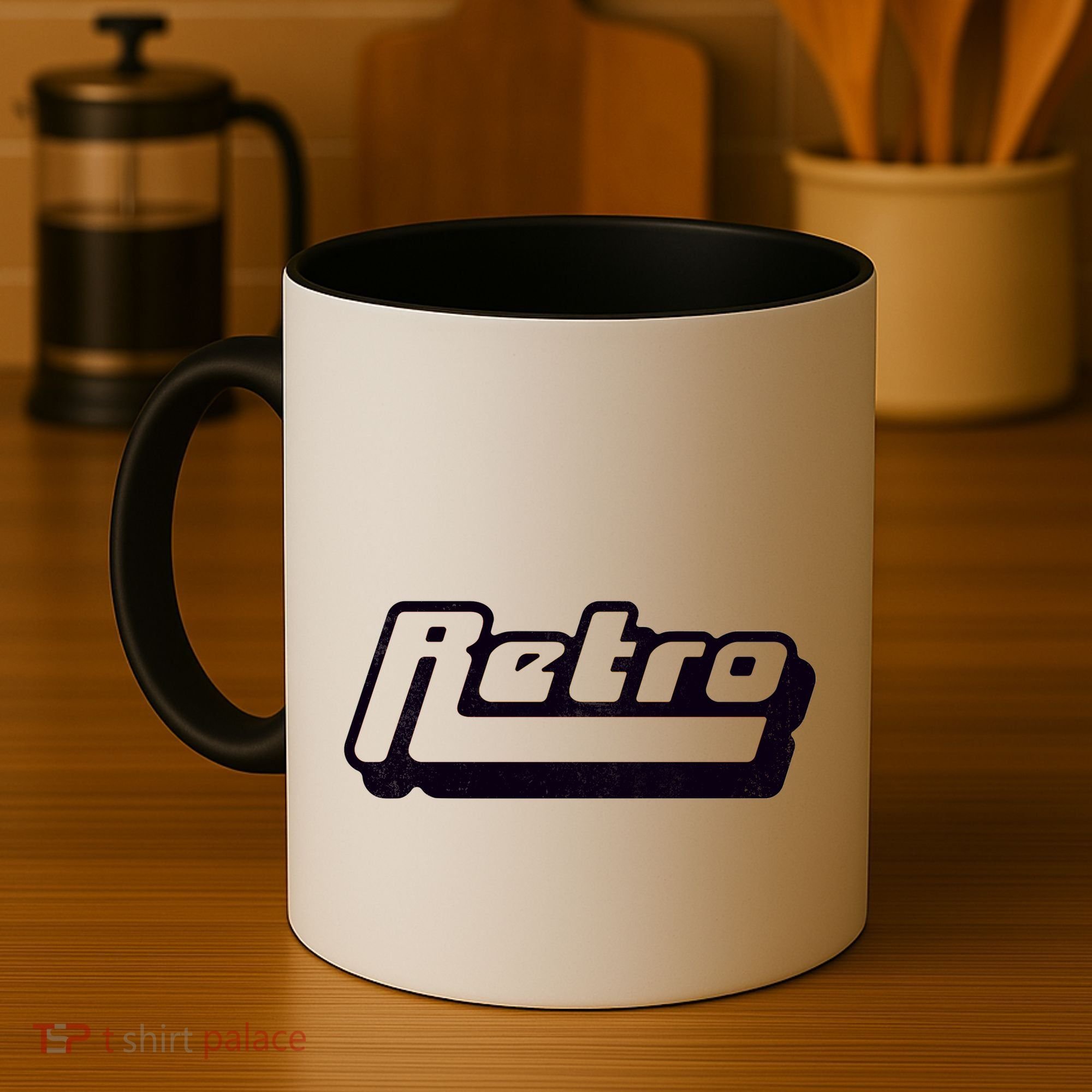 Retro Classic Style Logo Coffee Mug