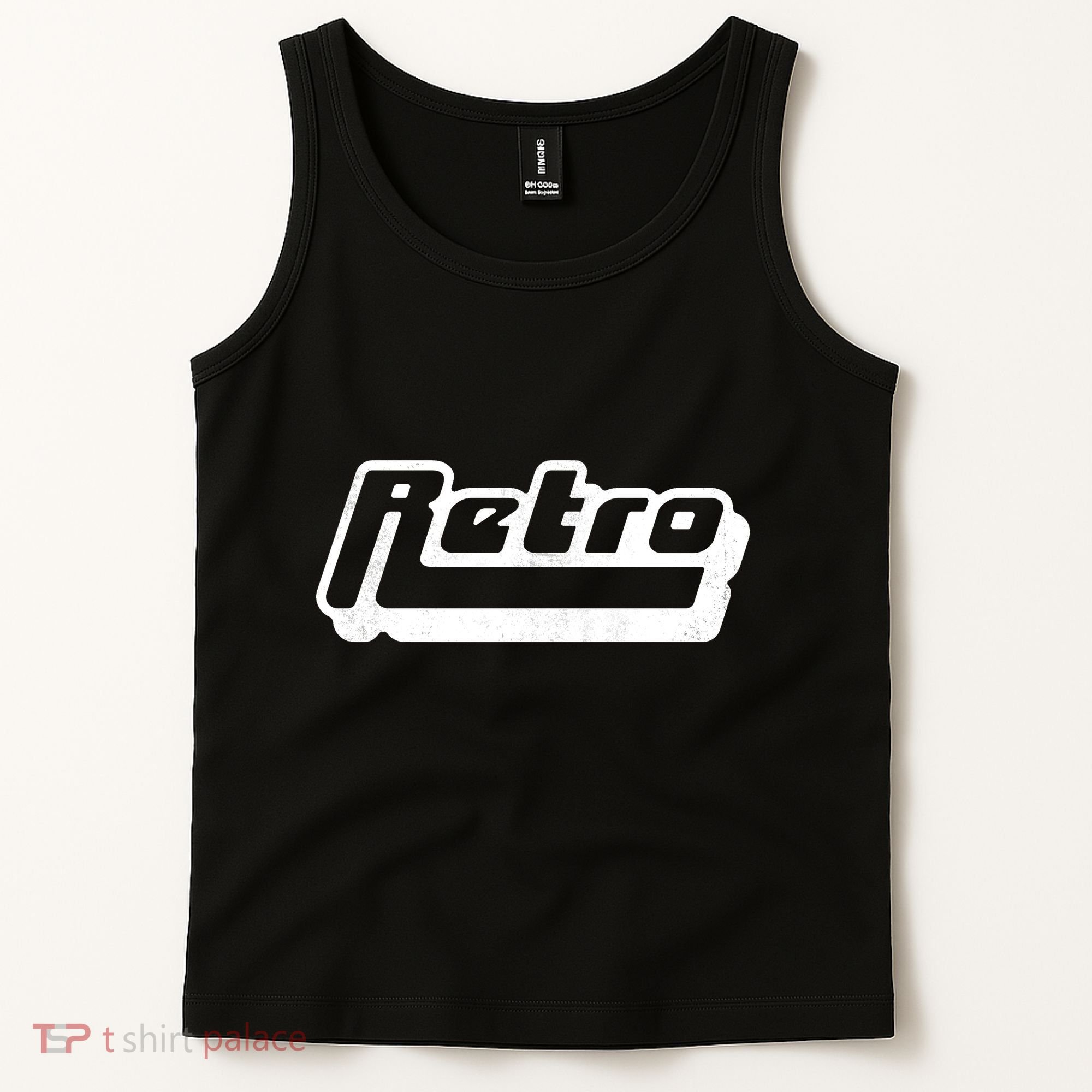 Retro Classic Style Logo Tank Top