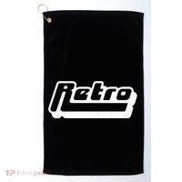 Retro Classic Style Logo Golf Towel thumb 0