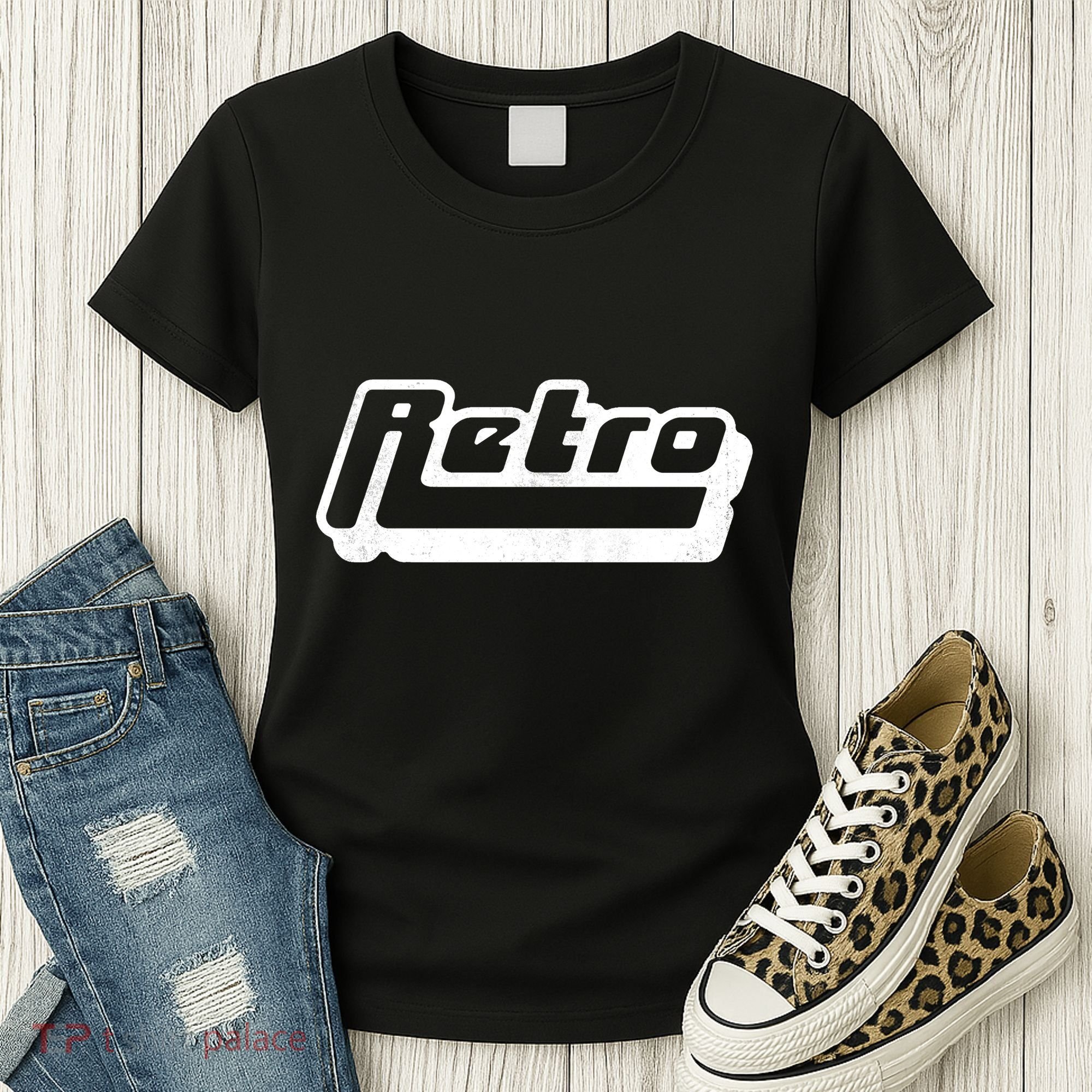 Retro Classic Style Logo Women's T-Shirt