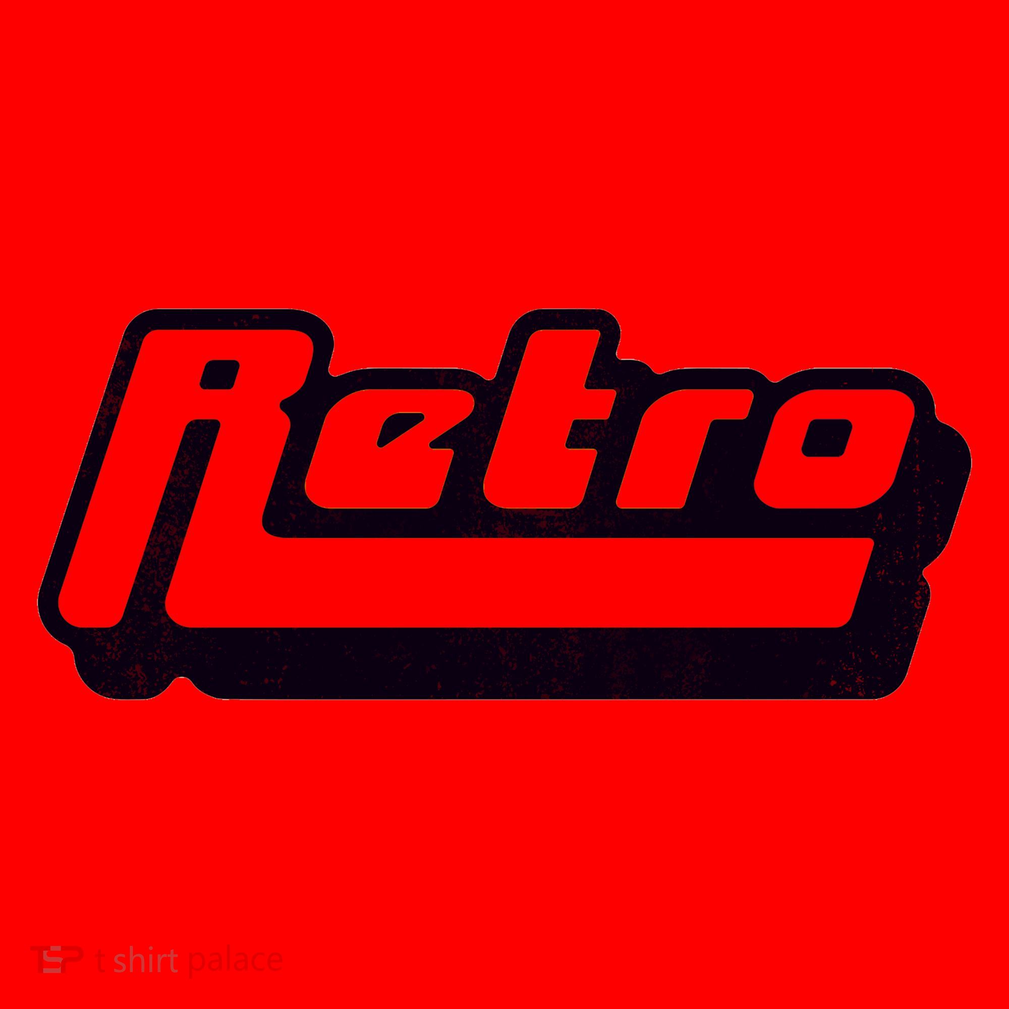 Retro Classic Style Logo Santa Hat