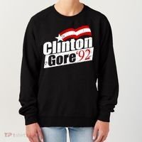Retro Clinton Gore 1992 Election Women's Sweatshirt thumb 0