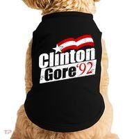 Retro Clinton Gore 1992 Election Doggie Tank thumb 0