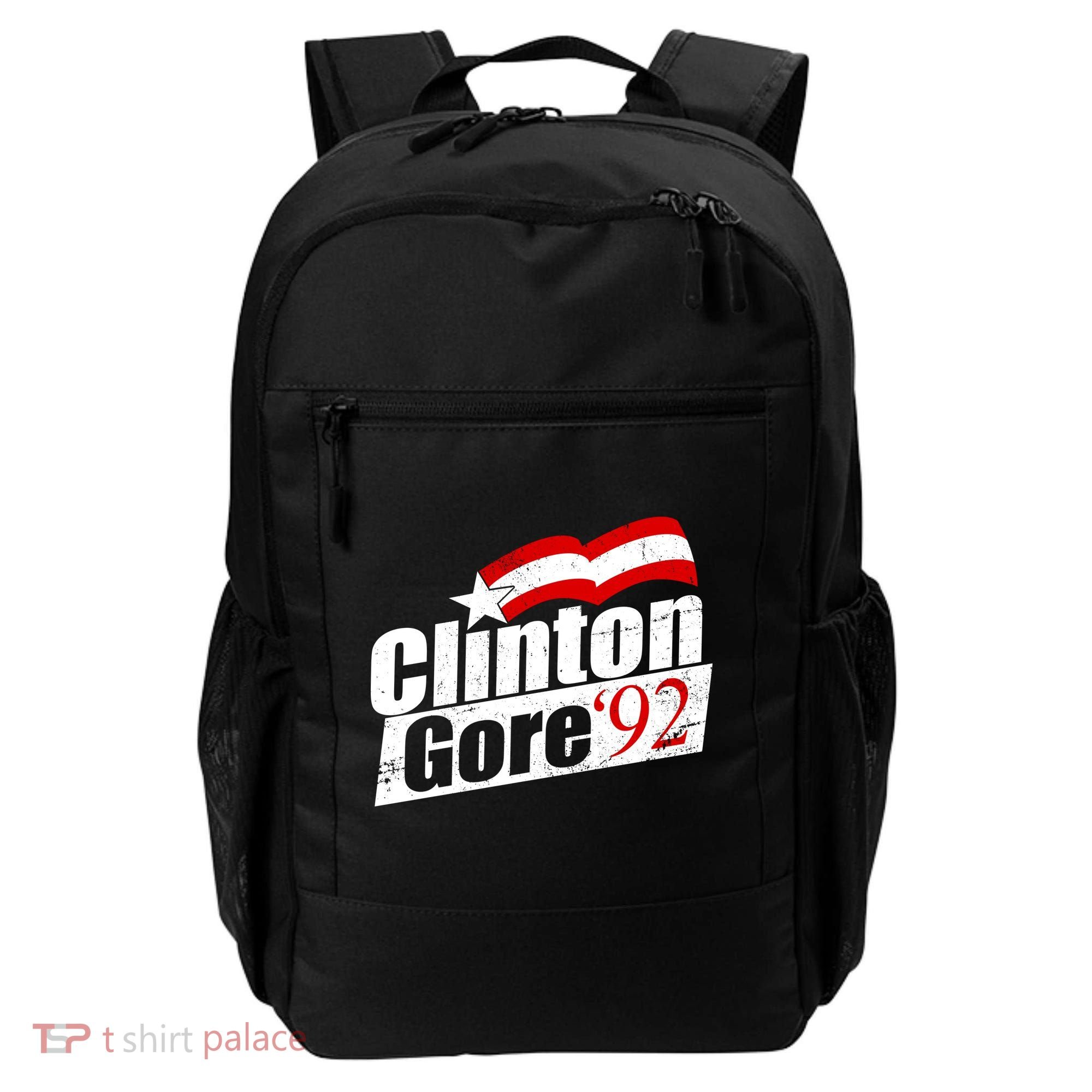 Retro Clinton Gore 1992 Election Backpack