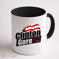 Retro Clinton Gore 1992 Election Coffee Mug thumb 1