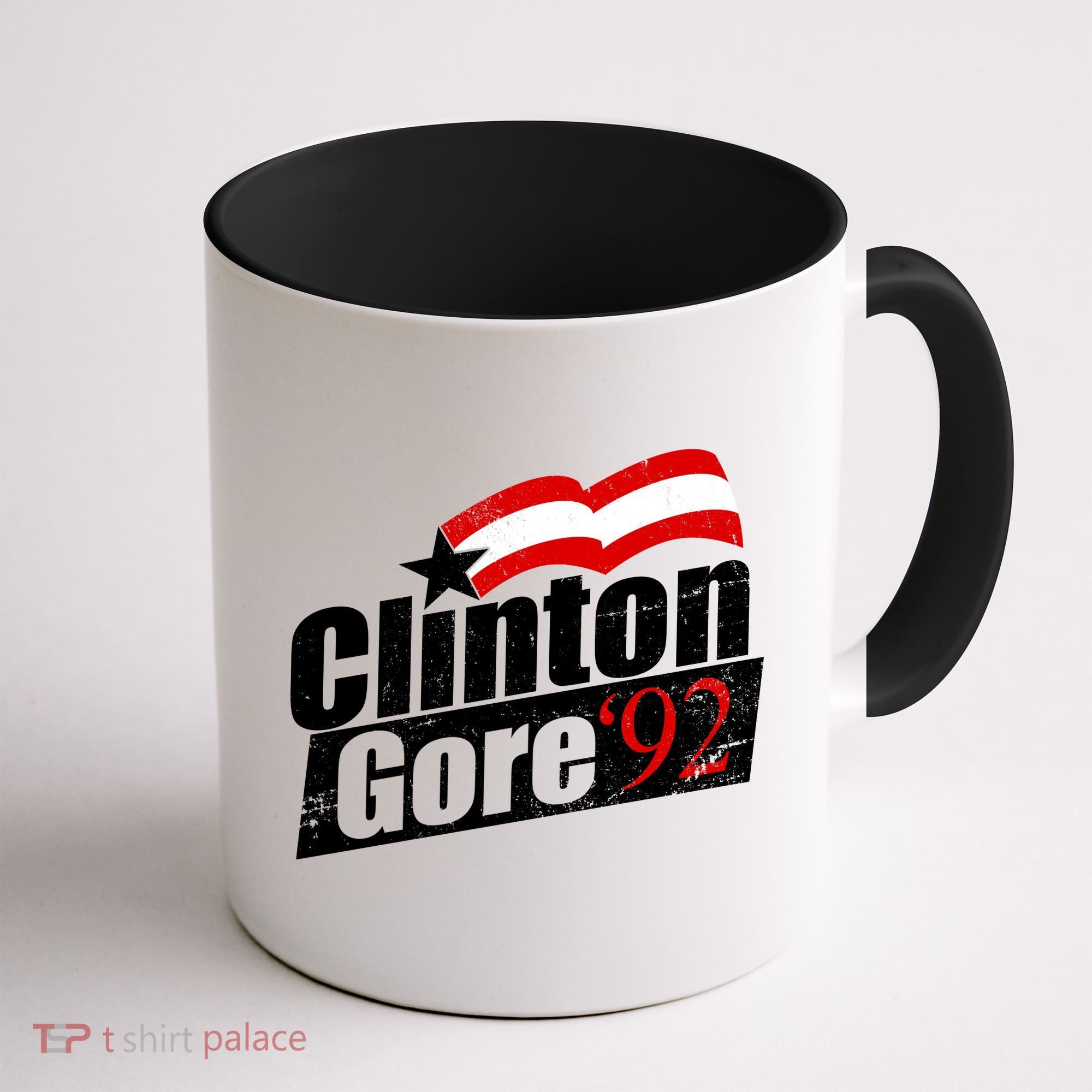 Retro Clinton Gore 1992 Election Coffee Mug