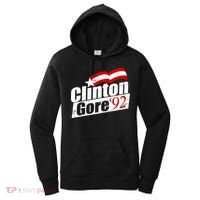 Retro Clinton Gore 1992 Election Women's Hoodie thumb 0