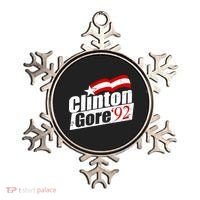 Retro Clinton Gore 1992 Election Ornament thumb 0