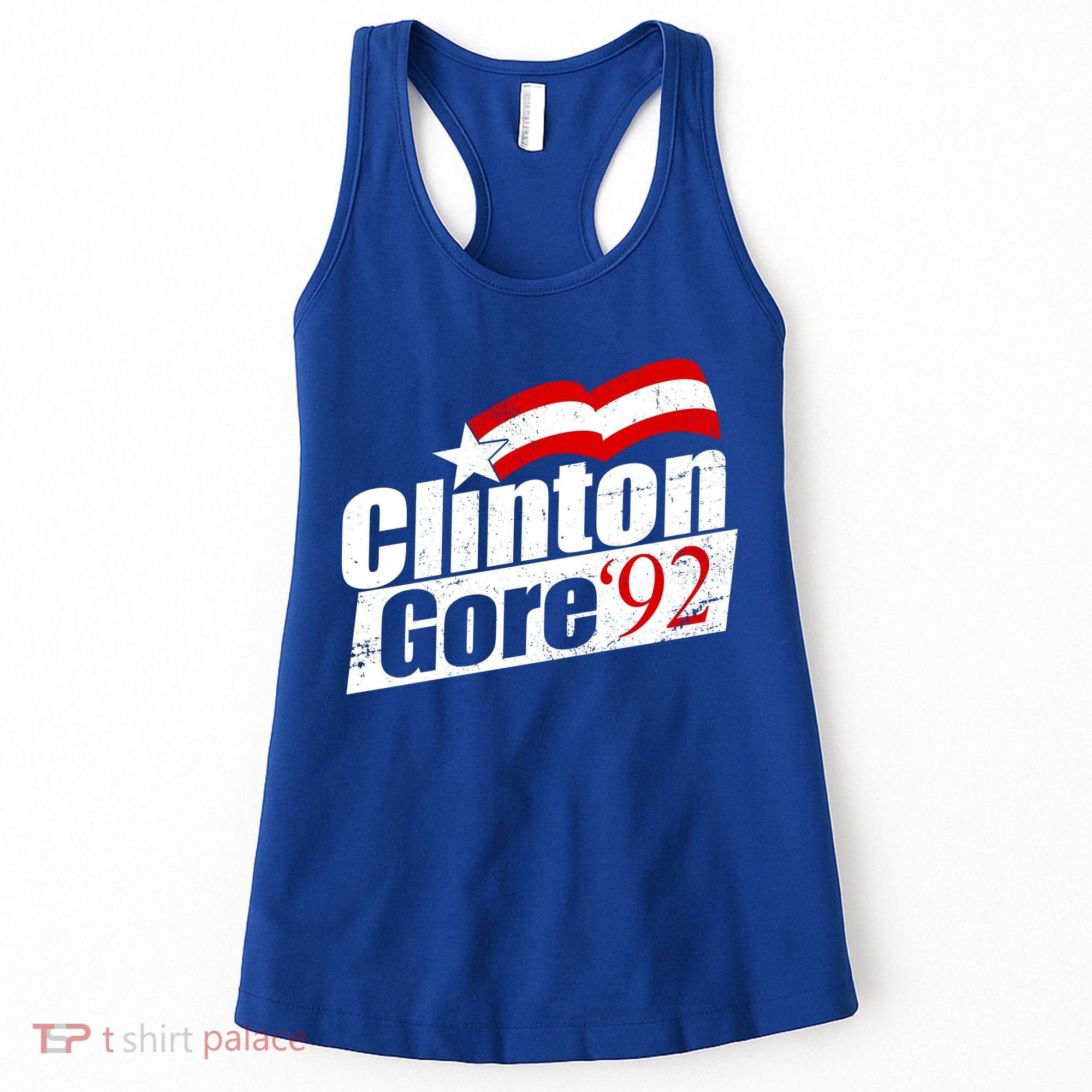 Retro Clinton Gore 1992 Election Women's Tank Top