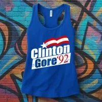 Retro Clinton Gore 1992 Election Women's Tank Top thumb 3