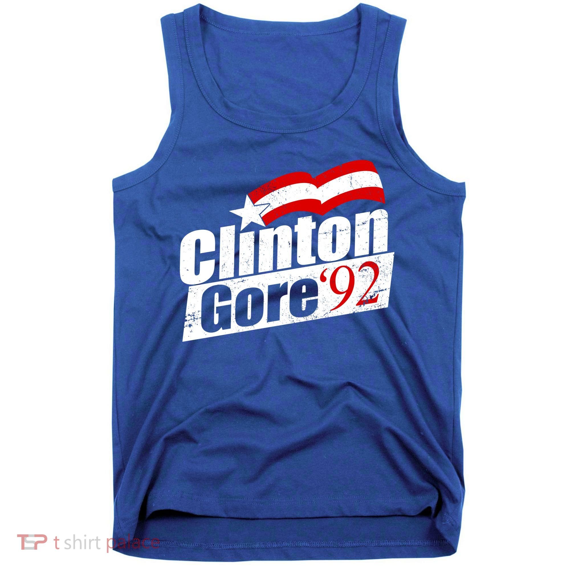 Retro Clinton Gore 1992 Election Tank Top
