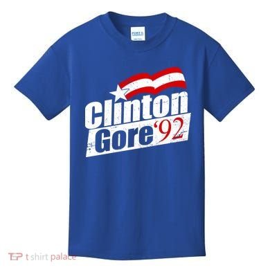 Retro Clinton Gore 1992 Election Kids T-Shirt