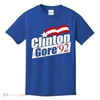 Retro Clinton Gore 1992 Election Kids T-Shirt thumb 0