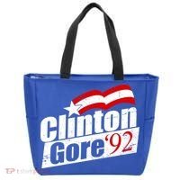 Retro Clinton Gore 1992 Election Tote Bag thumb 0