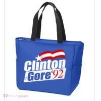 Retro Clinton Gore 1992 Election Tote Bag thumb 3