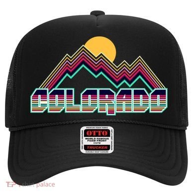 Retro Colorado Mountain Logo Hat