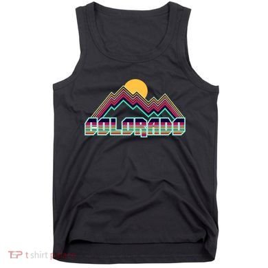 Retro Colorado Mountain Logo Tank Top