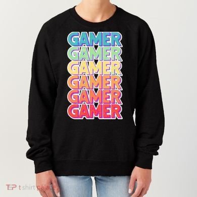 Retro Colorful Gamer Women's Sweatshirt