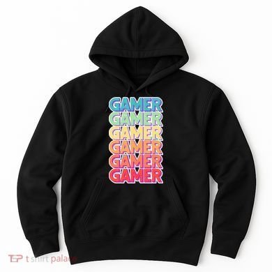 Retro Colorful Gamer Hoodie