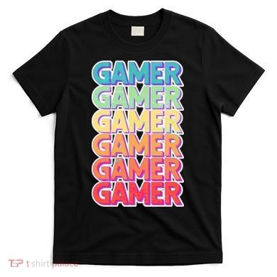 Retro Colorful Gamer T-Shirt