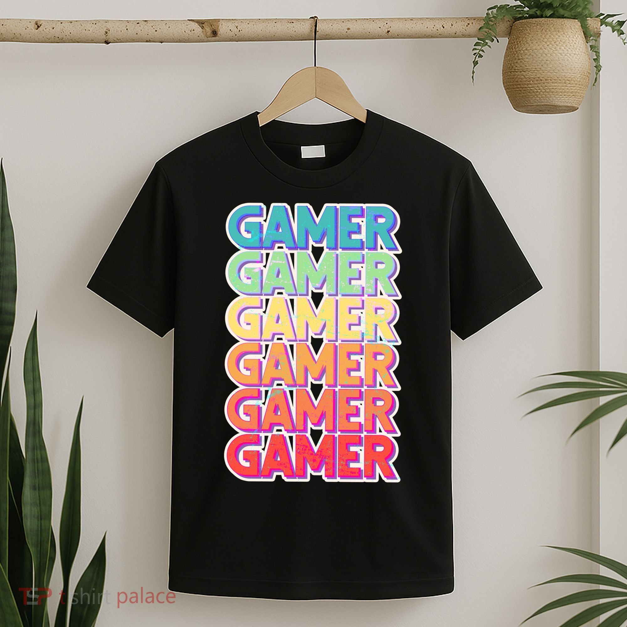 Retro Colorful Gamer T-Shirt