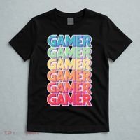 Retro Colorful Gamer T-Shirt thumb 5
