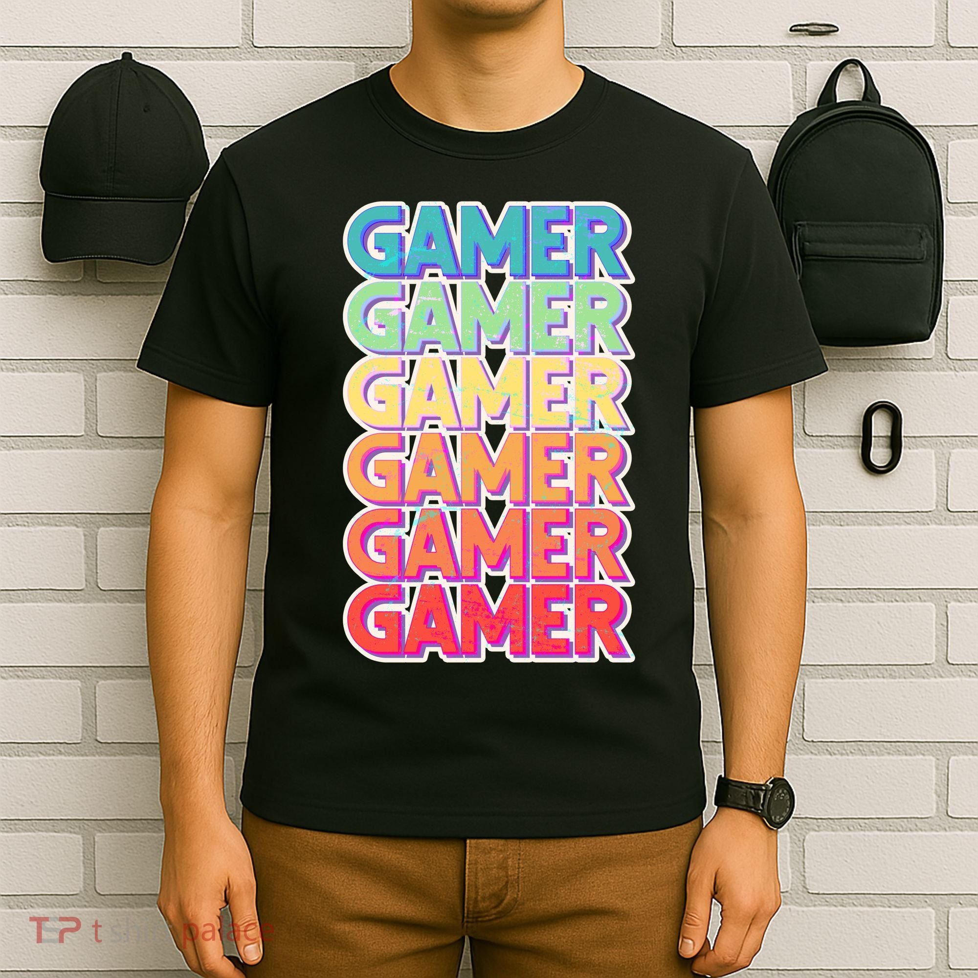 Retro Colorful Gamer T-Shirt