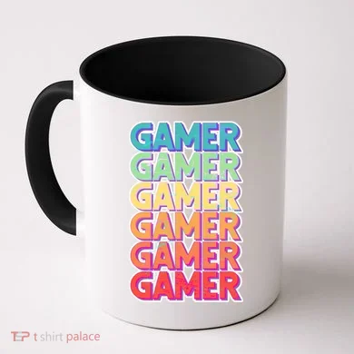 Retro Colorful Gamer Coffee Mug