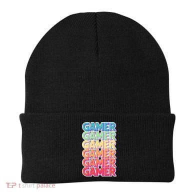 Retro Colorful Gamer Beanie