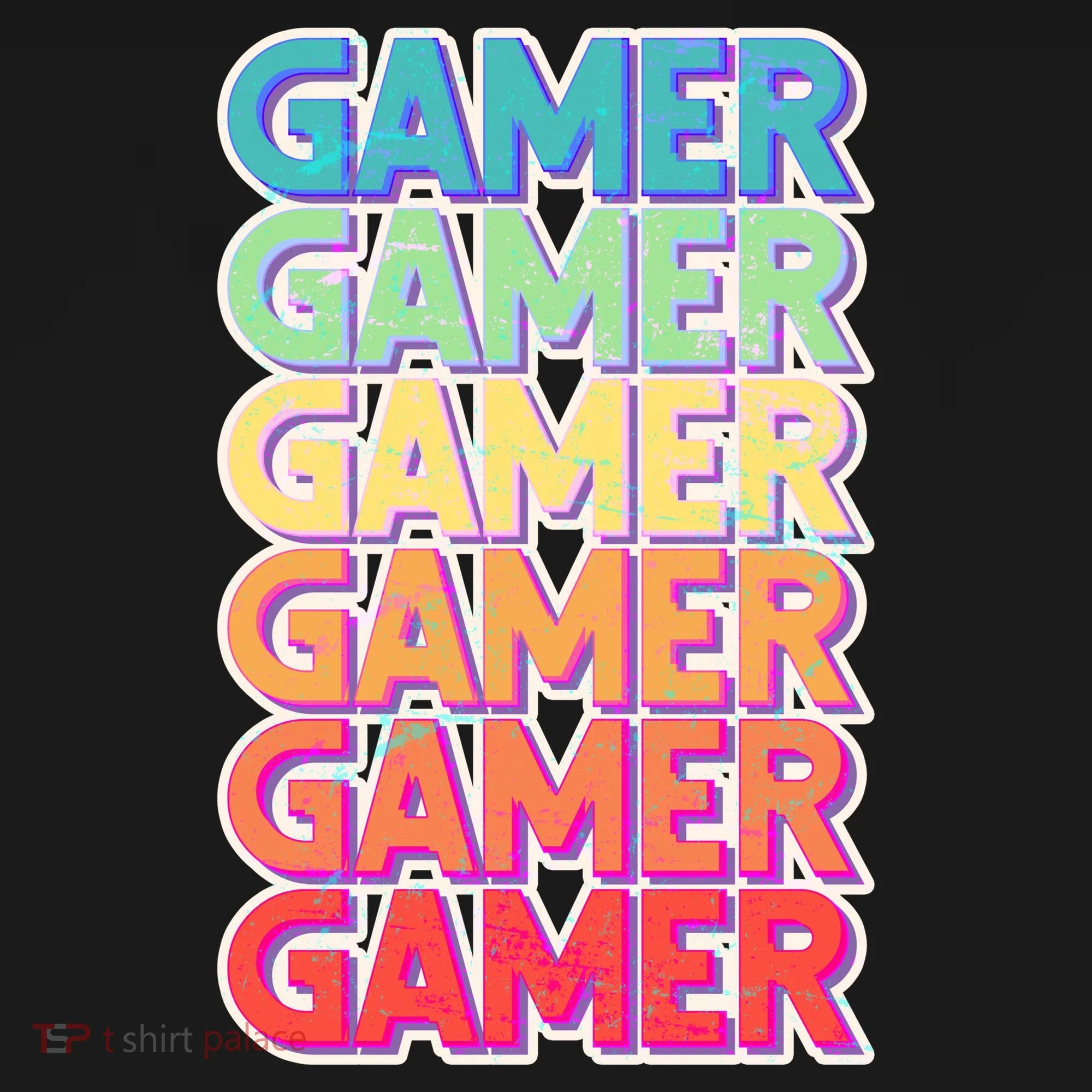 Retro Colorful Gamer Toddler Hoodie