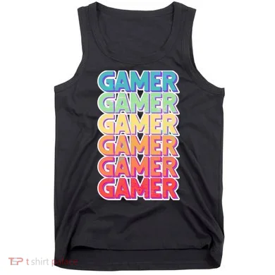 Retro Colorful Gamer Tank Top
