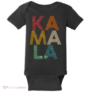 Retro Colors Kamala Baby Bodysuit
