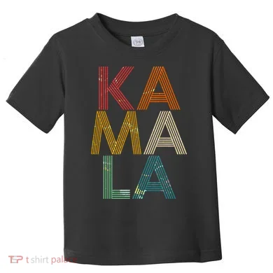 Retro Colors Kamala Toddler T-Shirt