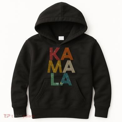 Retro Colors Kamala Kids Hoodie