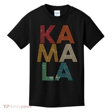 Retro Colors Kamala Kids T-Shirt