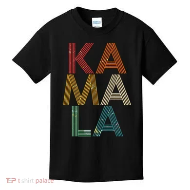 Retro Colors Kamala Kids T-Shirt