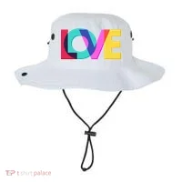 Retro Colors Love Bucket Hat thumb 0