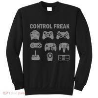 Retro Control Freak 8 Bit Gamer Sweatshirt thumb 0