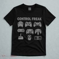 Retro Control Freak 8 Bit Gamer T-Shirt thumb 5