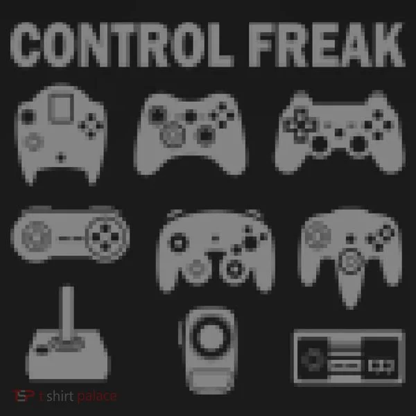 Retro Control Freak 8 Bit Gamer Polo