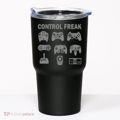 Retro Control Freak 8 Bit Gamer Tumbler