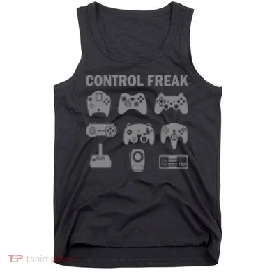 Retro Control Freak 8 Bit Gamer Tank Top